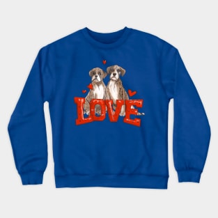 Lovely dogs Crewneck Sweatshirt